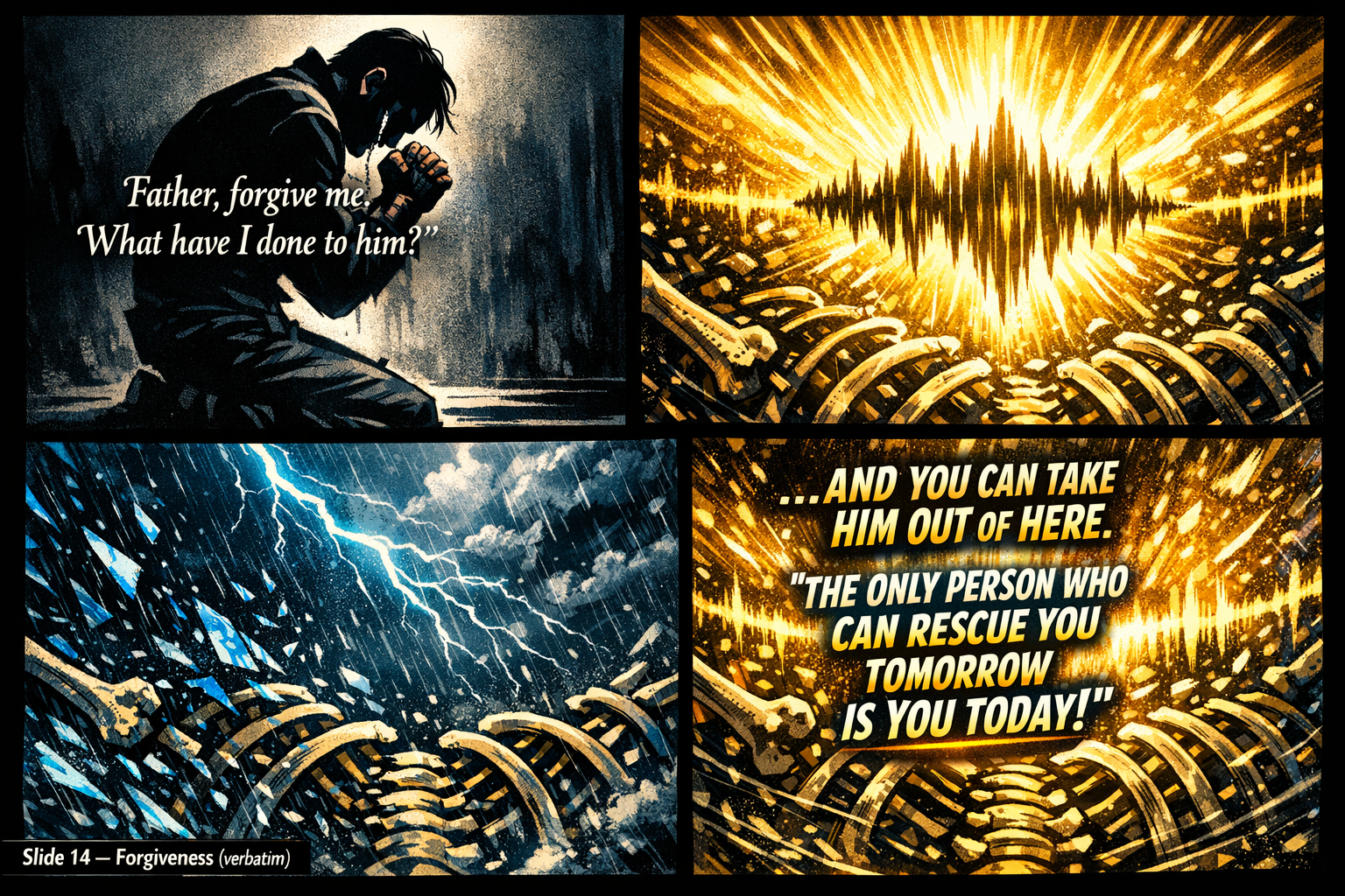 God's voice rises above the storm