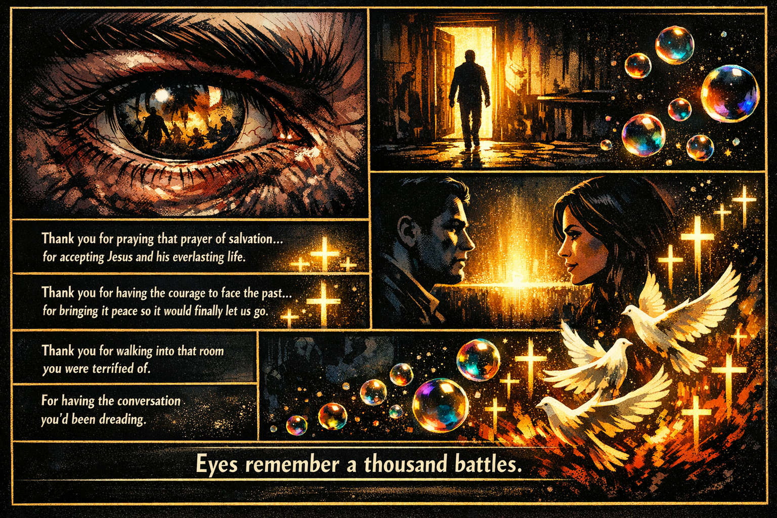 The words of gratitude